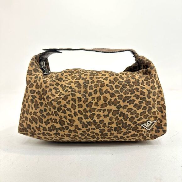 Vintage Bottega Veneta Leopard Print Mini Handbag - Picture 1 of 12